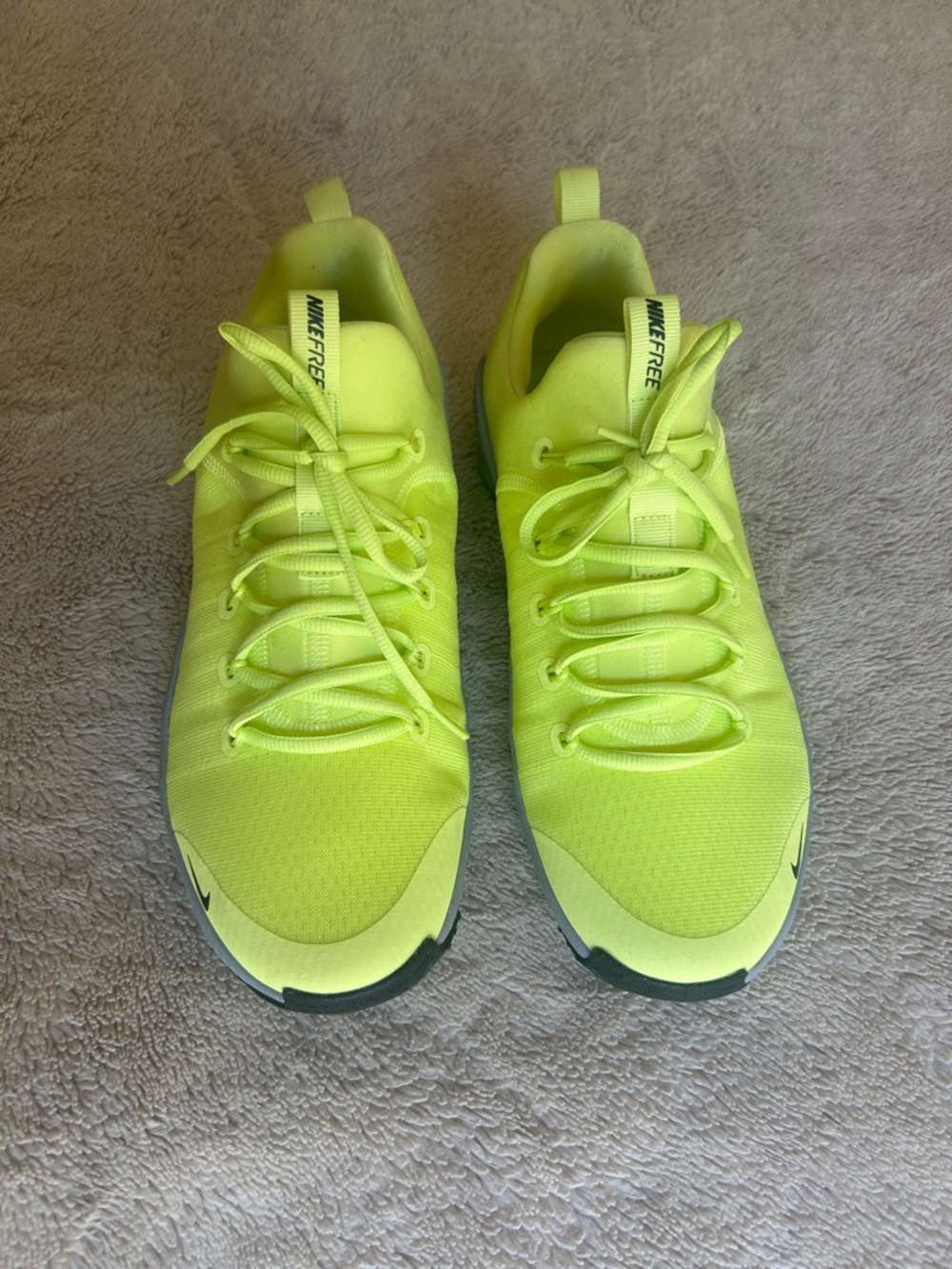 Men’s Nike Free Metcon 6  Neon Yellow Running Sneakers